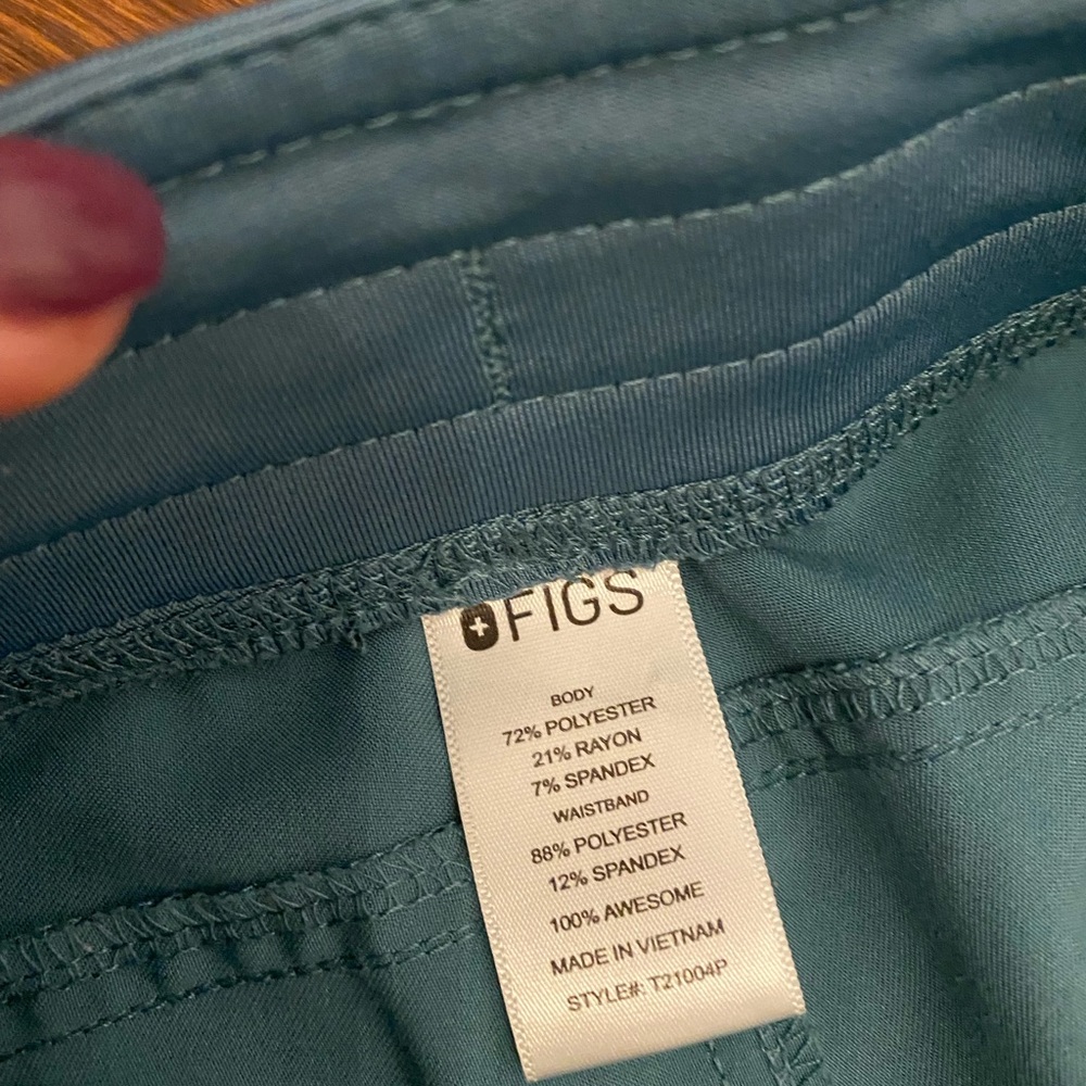 Figs kade pant in hydrogreen XS Petite - Picture 3 of 6